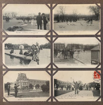 null Série « Paris Vécu » : lot de cartes postales anciennes de la série « Paris...