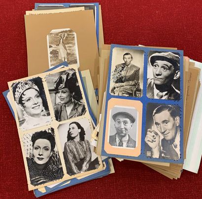 Cinéma : lot de cartes postales anciennes...