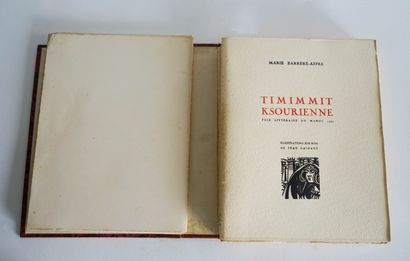 null BARRERE-AFFRE (Marie). Timimmit Ksourienne. Casablanca, Editions d'art Paul...