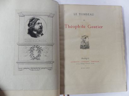 null 
[COLLECTIF]. Le Tombeau de Théophile Gautier. Paris, Alphonse Lemerre, 1873....