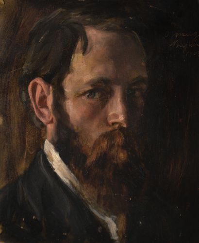 Hans Otto SPRENG (1877-1960) Presumed Self-Portrait...