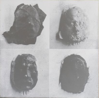 null CESAR (1921-1998) Tête à têtes, 1973 Livre objet contenant sept plaques d'Altuglass...