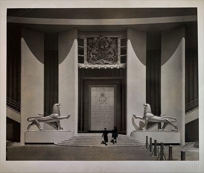 null Robert Coates. Le pavillon britannique de l'exposition universelle de New York...