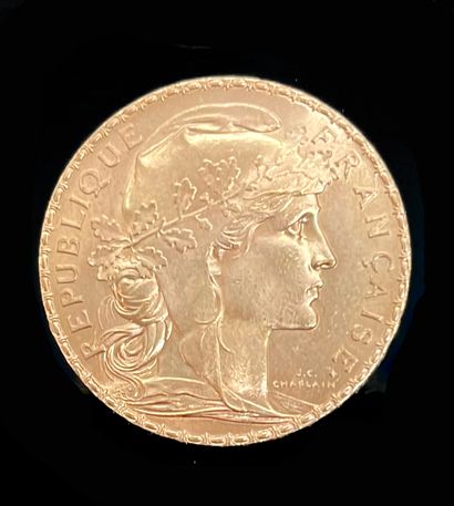 PIECE de 20 francs or Marianne 1915