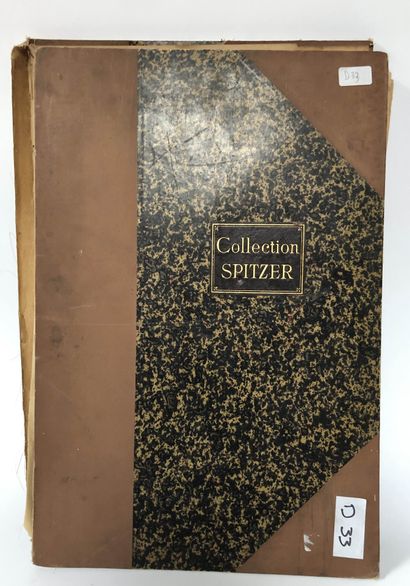 null SPITZER (Collection). Planches seules. Grand in-folio comprenant la suite complète...