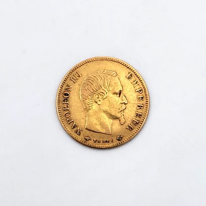 null PIECE de 10 francs or Napoléon III