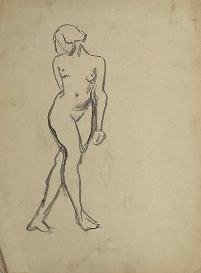 Roderic O'CONOR (1860-1940) Standing nude...