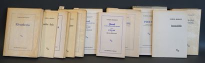 BECKETT (Samuel) Set of works mainly from...