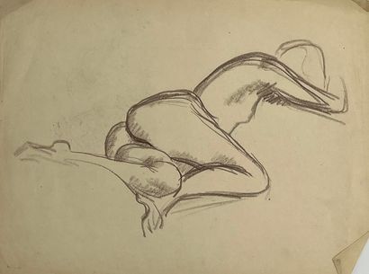 Roderic O'CONOR (1860-1940) Nude lying on...