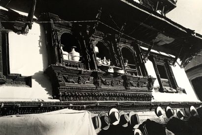 null Népal / Katmandou. Calogero Cascio (1927 - 2015). Fenêtres de Katmandou, Lot...
