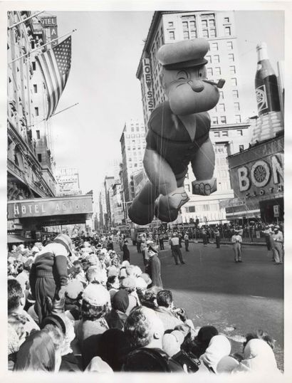 null Parade de Thanksgiving à New York / Ballon géant de Popeye. Epreuve photographique...