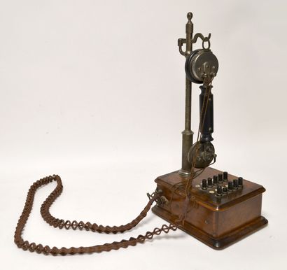 TELEPHONE vintage, pour réseau BC, la potence...