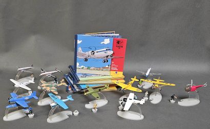 null En Avion Tintin - Douze aéronefs et leur album. Une hélice accidentée