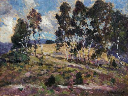 Fernand MAILLAUD (1862-1948) Fernand MAILLAUD (1862-1948)
Chemin en Provence
Huile...
