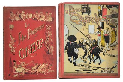 CERVANTES, Don Quichotte. Seize illustrations...