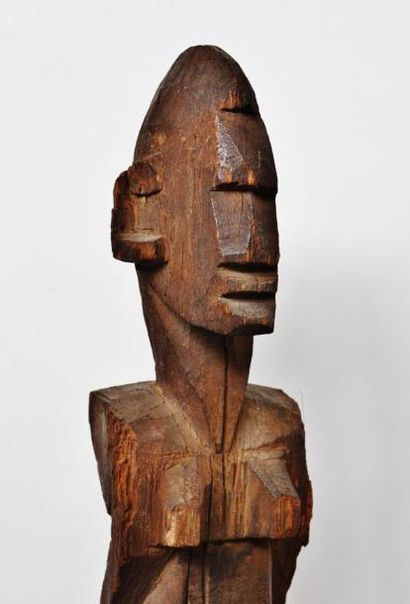 null BAMANA / BAMBARA Mali Statue féminine anthropomorphe Malinke de la première...