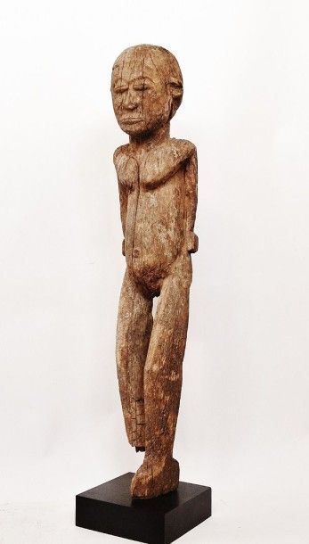 null Statue d'ancêtre féminin lignagier ? Lobi - Burkina Faso Statue monoxyle de...