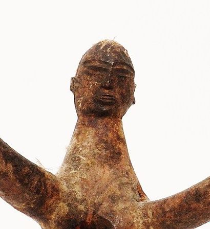 null Bateba Ti Puo ? Représentation féminine ? Lobi ? Burkina Faso Statue monoxyle...