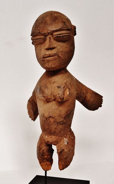 null Bateba Ti Puo ? Représentation féminine ? Lobi - Burkina Faso Statue monoxyle...