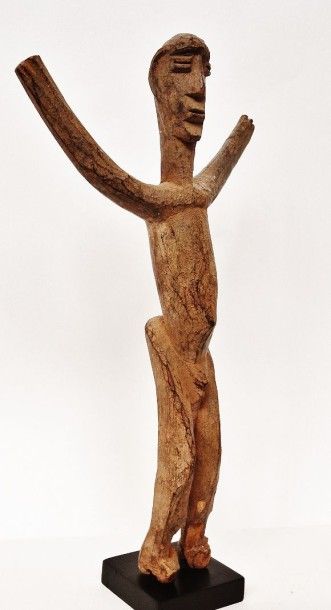 null Bateba Ti Puo ? Représentation masculine ? Lobi - Burkina Faso Statue monoxyle...