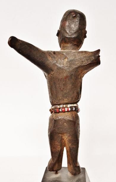 null Bateba Ti Puo ? Représentation féminine ? Lobi - Burkina Faso Statue monoxyle...