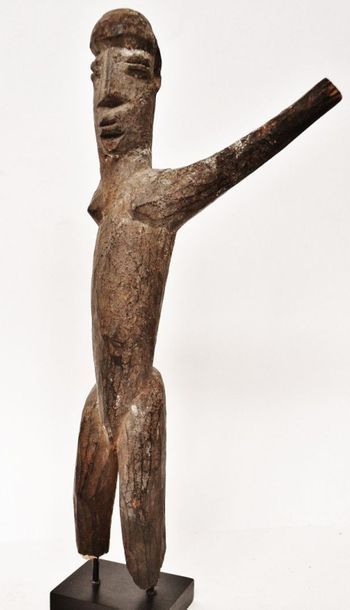 null Bateba Ti Puo ? Représentation féminine ? Lobi - Burkina Faso Statue monoxyle...