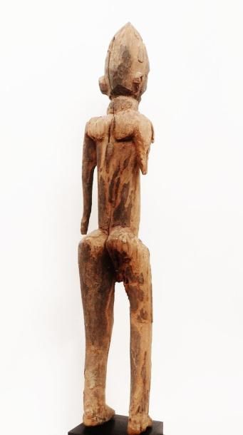 null Bateba Phuwe ? Représentation féminine - Lobi - Burkina Faso Statue monoxyle...