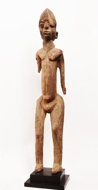 null Bateba Phuwe ? Représentation féminine - Lobi - Burkina Faso Statue monoxyle...