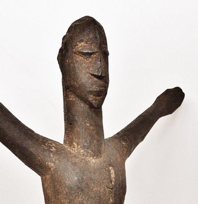 null Bateba Ti Puo ? Représentation masculine - Lobi - Burkina Faso Statue monoxyle...