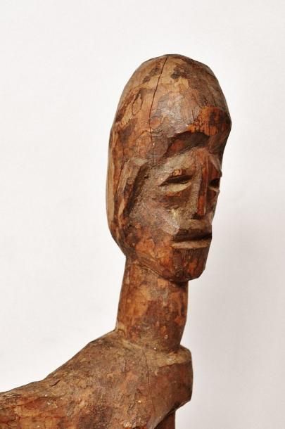 null Bateba Ti Puo ? Représentation masculine ? Lobi ? Burkina Faso Statue monoxyle...