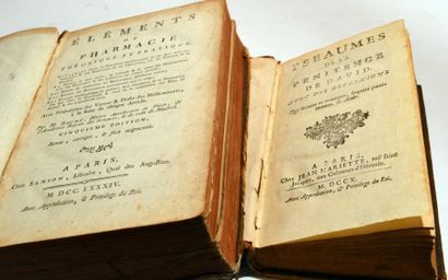 null BAUME. Eléments de Pharmacie Théorique et Pratique, Paris, Samson 1774, 5e ed....