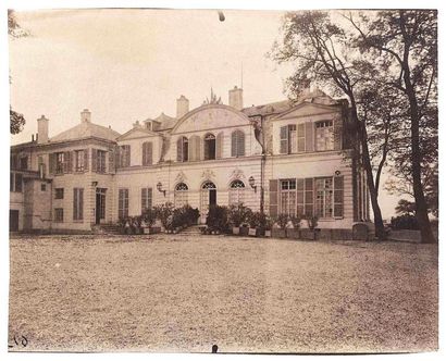 null Eugène ATGET (1857-1927). Ancien château Rohan Soubise. Saint-Ouen (Seine-Saint-Denis)....