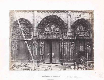 null Charles MARVILLE [Charles François BOSSU dit] (1816-1879). Cathédrale de Chartres...