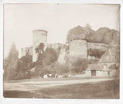 null Hippolyte BAYARD (1801-1887). Château de Falaise. (Calvados). 1851-1853. Épreuve...