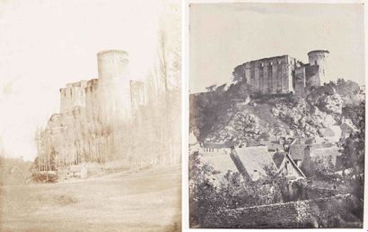 null Louis Alphonse de BRÉBISSON (1798-1872). Château de Falaise. (Calvados). 1850-1851....