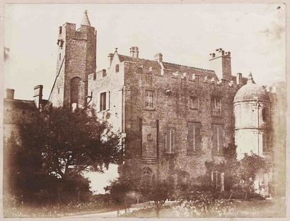 null Théodule DEVERIA (1831-1871). Château de Creuilly, près Caen. (Calvados). 1859....