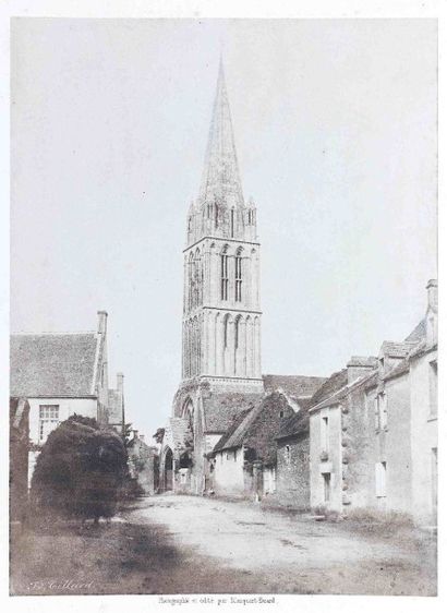 null Ferdinand TILLARD . Église de Bernières-sur-Mer , Cathédrale de Bayeux. (Calvados)....