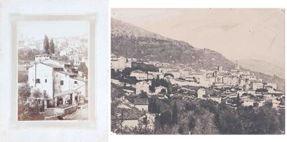 null Charles NÈGRE (1820-1880). Grasse (Alpes-Maritimes). 1852. 2 épreuves, l’une...
