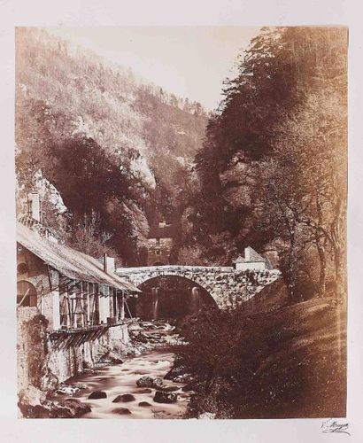 null Victor MUZET (1828-après 1885). Vues photographiques du Dauphiné et de la Savoie....