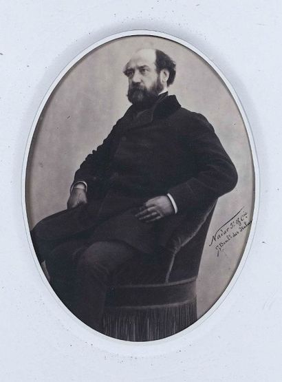 null Adrien TOURNACHON [dit NADAR Jeune & Cie] (1825-1903). Le banquier Berly. Vers...