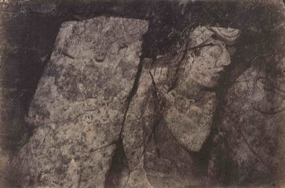 null Désiré CHARNAY (1828-1915). Bas-relief colossal à Palenqué (Cités et ruines...
