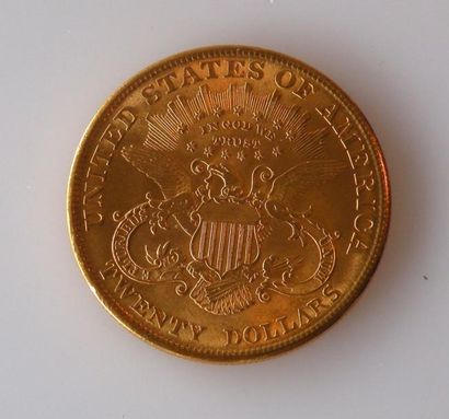 null PIECE de 20 dollars tête de Liberty 1904