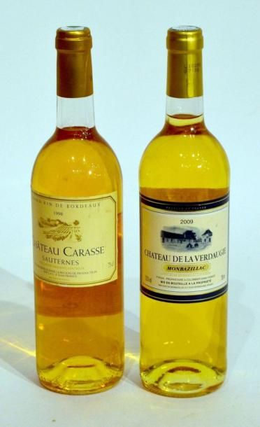 null Lot de 3 BLLES dont 1 Blle de Château Carosse 1998, 1 BLLE de Château de la...