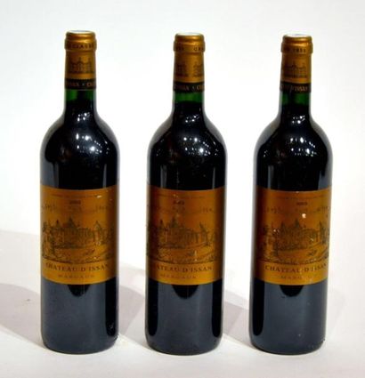 null LOT de 3 BLLES CHATEAU D'ISSAN 2003