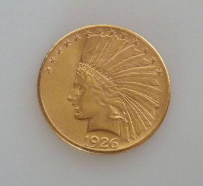 PIECE de 10 dollars or 1926