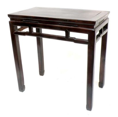 null CONSOLE dite table à vin (Tiaozhu) en bois. 83 x 91 x 42 cm