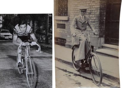 null SPORTS. Cyclisme, courses, épreuves, portraits. Années 1900-1950. 47 tirages...