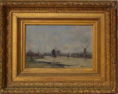 Robert Charles G. MOLS (1848-1903). Paysage...