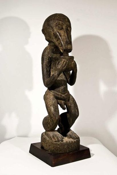 Baoulé, R.C.I. Statue de gbekre, divinité...