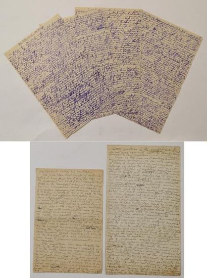 null [MANUSCRITS] Max NORDAU (1849-1923) Manuscrits autographes Die Juden und der...